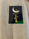 Moon sticker