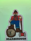 SCARBOROUGH sticker ￼