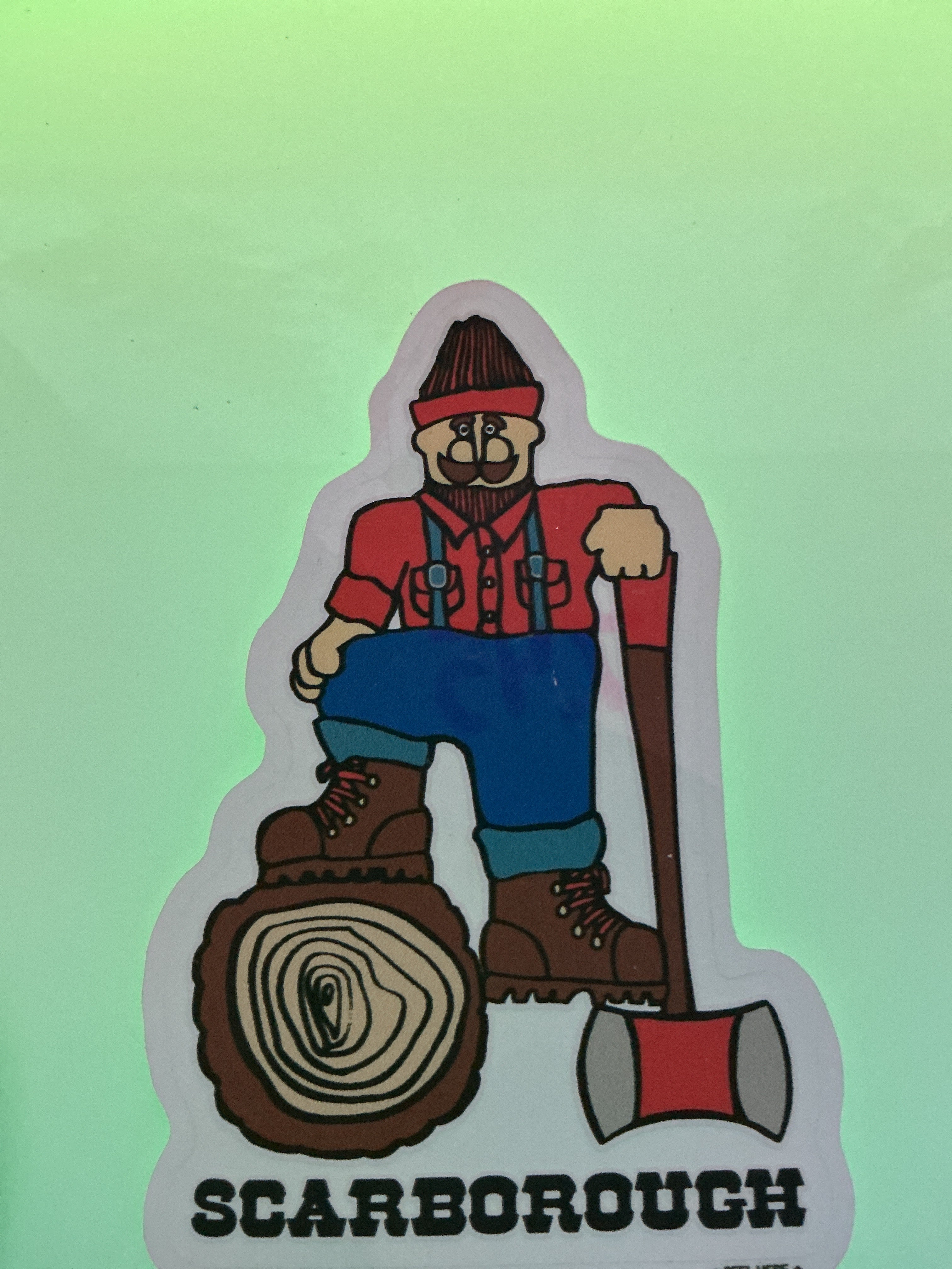 SCARBOROUGH sticker ￼