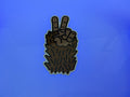 Bigfoot peace, sign,sticker ￼