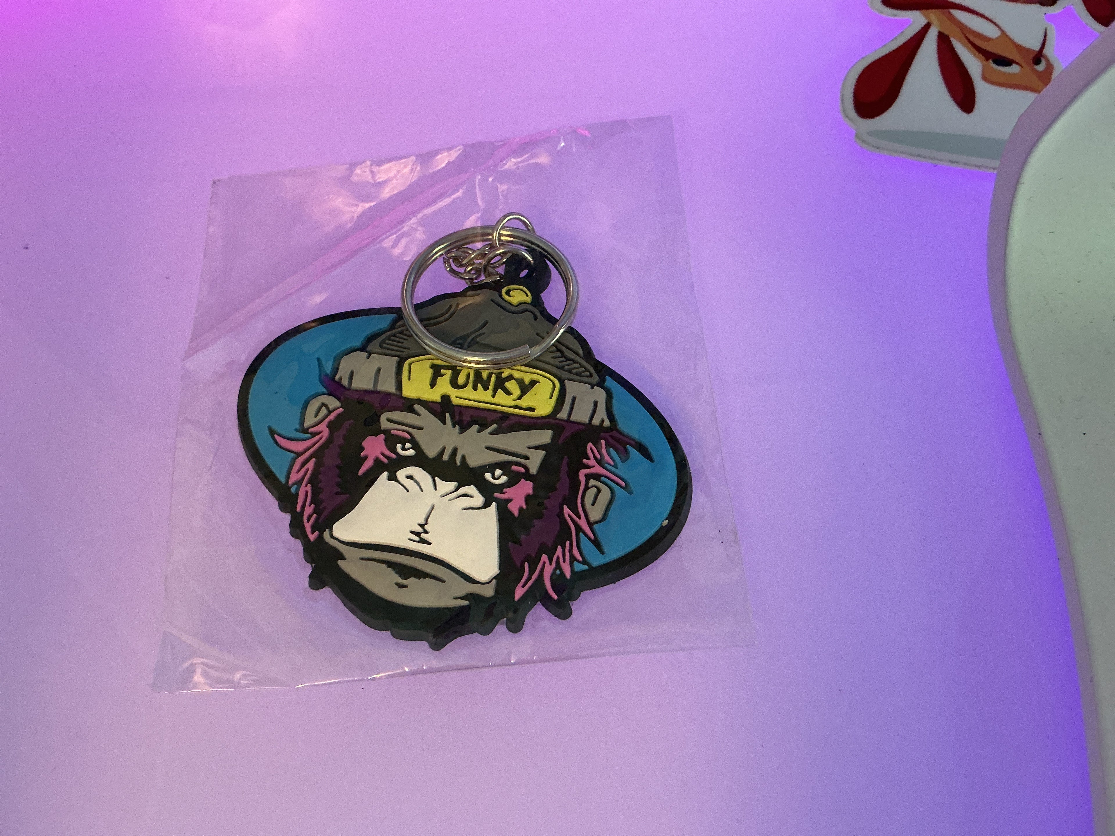 Gorilla keychain ￼